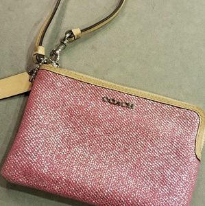Authentic coach wristlet